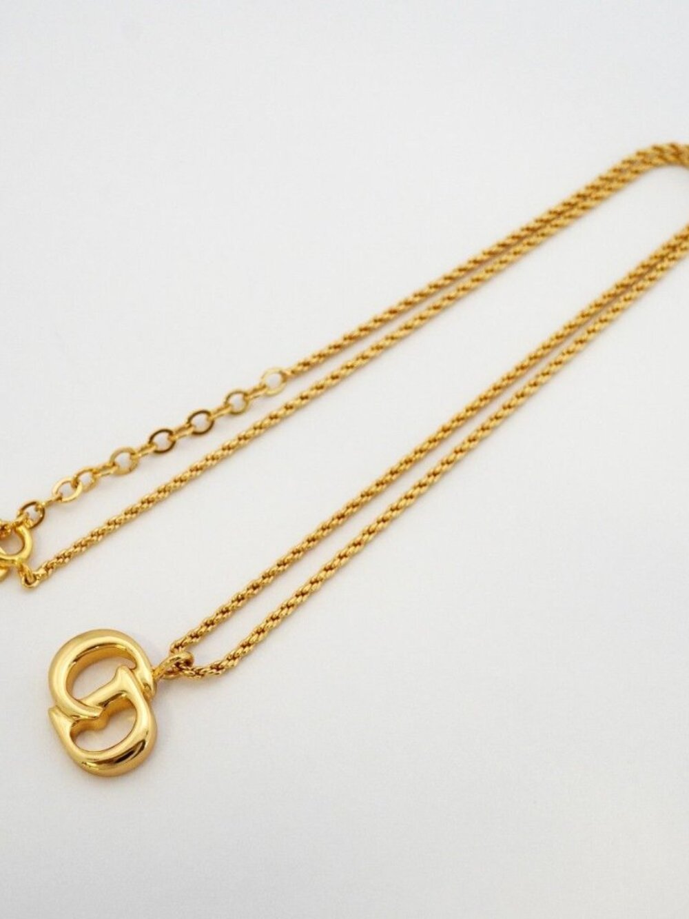 Dior Necklace CD Logo Gold Plated - Picture 3 of 5